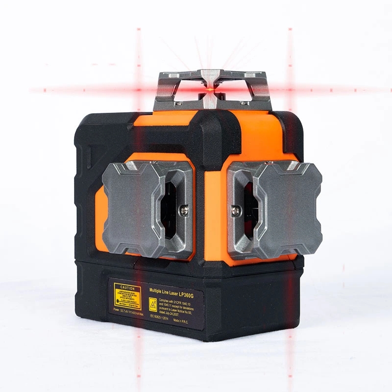 Hvor er den spesifikke anvendelsen av 3D rød lasernivå?