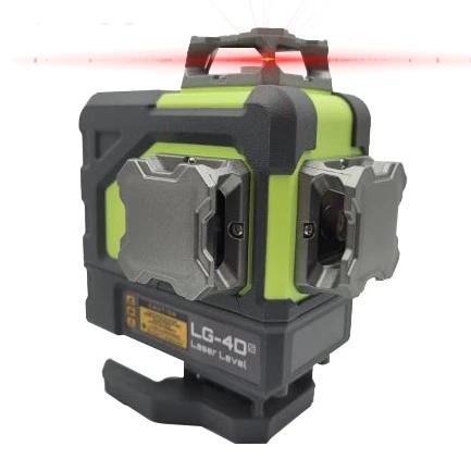 4D innebygd litiumbatteri rød lasernivå